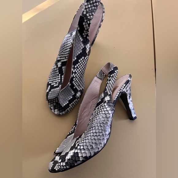 Paul Green Shoes - Paul Green Avanti Snake Peep toe heels UK 5.5 EU 38 US 8